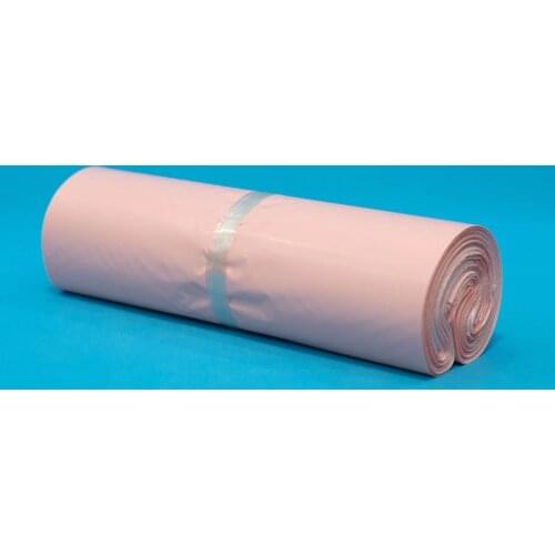 50Pcs Light Pink Opaque Courier Mailing Packing Bags Thicken 12 Wires Storage Bag Waterproof Bags PE Material Envelope Postal