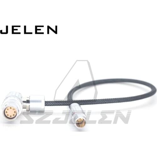 ARRI trinity CAM Pwr 4 pin to Right angle 8 pin female for ARRI Alexa Mini / MINI LF / AMIRAI Power Cable