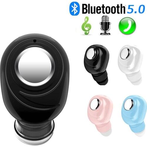 Handsfree Bluetooth 5.0 Earphone With Mic Wireless Earphone Headphone Sport Waterproof Wireless Headphones Wireless Audio Receiv