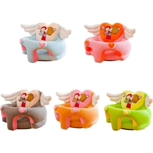 Sofa Support Seat Cover Baby Plush Chair Learning To Sit Comfortable Toddler Nest Puff Washable without Filler Cradle Sofa Chair