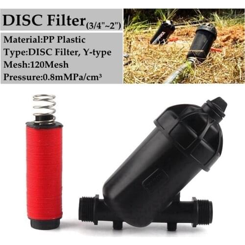 120Mesh 3/4"~2" DISC Irrigation Filter Agriculture Micro Drip Irrigation System Water Filters Pump Fountain Tools