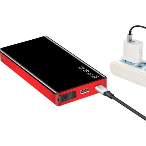 Hot Sale Vehicle Charging Car Emergency Starting Power 12V Automobile Double Start Vehicle Charger Starter Power Supply Bank