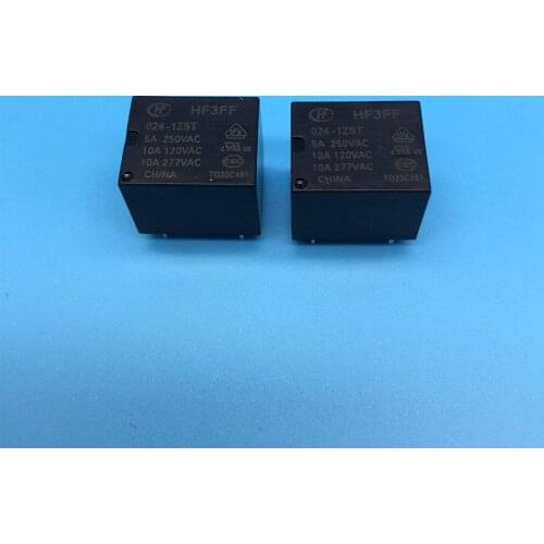 HF3FF-024-1ZST 10A 277VAC JQC-3FF relays