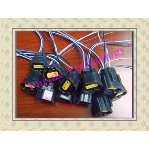 Kobelco-8 engine high pressure sensor connector 3 chips free shipping