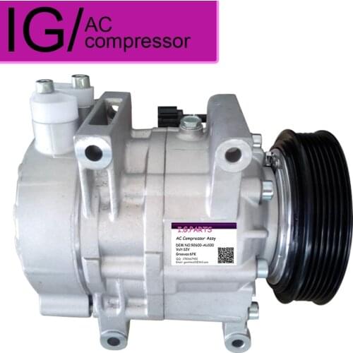 CWV615M AC Compressor For CAR Nissan X-trail 2.0 2.5 Primera 2001-2008 92600AU01A 92600AU01B 92600AU000 92600AU010 2001-2008