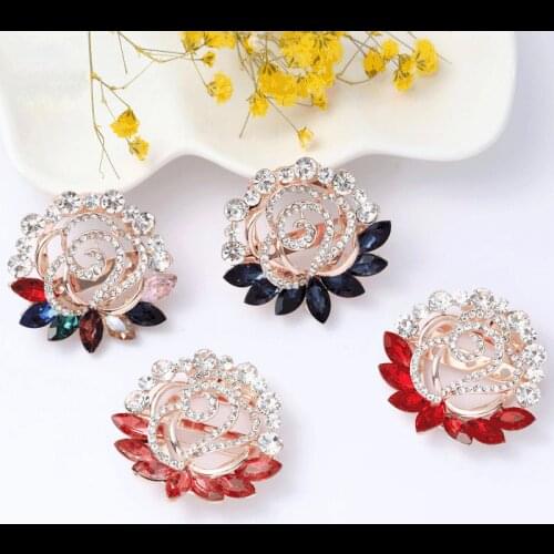 Korean temperament alloy flower chest simple retro wild corsage cardigan coat sweater shawl buckle accessories fashion pin