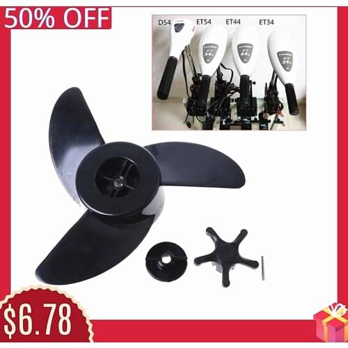 Boat Propeller 3 Blades Motor Boat Propeller Electric Engine Outboard Electric Engine For Haibo ET45L ET55L