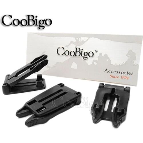 Molle Bag Strap Clip Carabiner Webbing Foldable Connect Lock Buckle Quick-Release Slip Keeper EDC Tactical Backpack Accessories