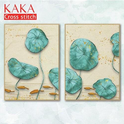 Cross stitch kits,Embroidery needlework sets with printed pattern,11CT-canvas for Home Decor Painting,Flowers Full NCKF237