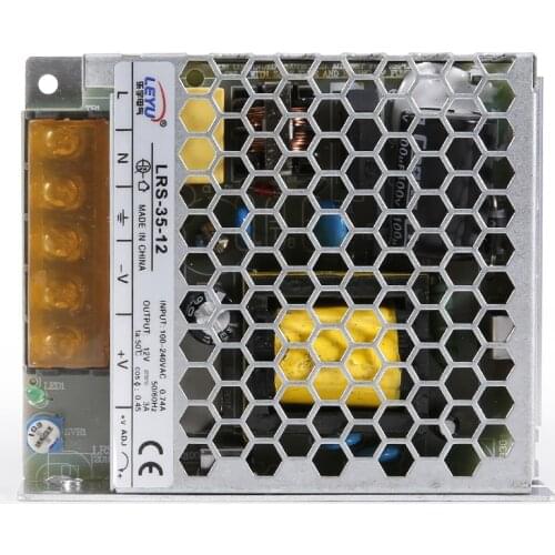 Newest product single output 35W 12V power suppy 3A slim size SMPS for led strip