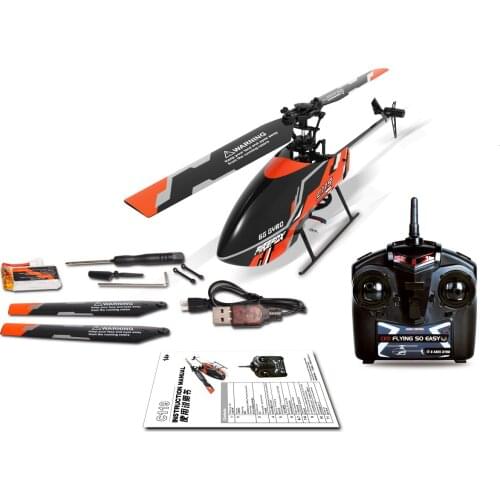New C119 4CH 6 Axis Gyro Flybarless RC Helicopter with Remote Controller RTF 2.4GHz VS WLtoys V911S Upgrade Edition