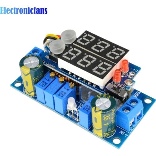 DC-DC Step down CC/CV Charging Module Dual LED Display 5A MPPT Solar Panel Controller