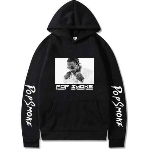 New Fashion Pop Smoke Singer Men Hoodie Sweatshirt Men/women Hoodies Casual Hip Hop Harajuku Hooded Sweatshirt Clothing