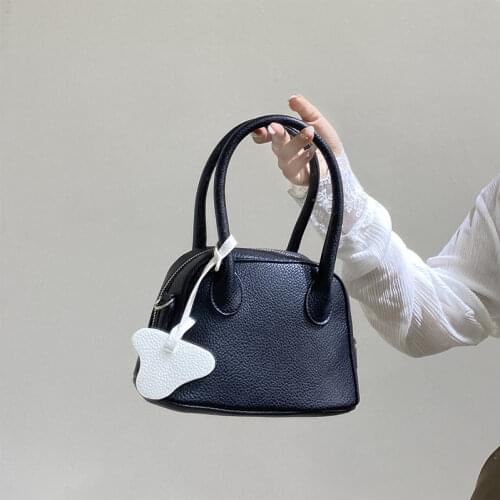 PU Leather Women Simple Handbags Large Capacity Female Casual Tote for Commuting Lychee Pattern Ladies shoulder messenger bags