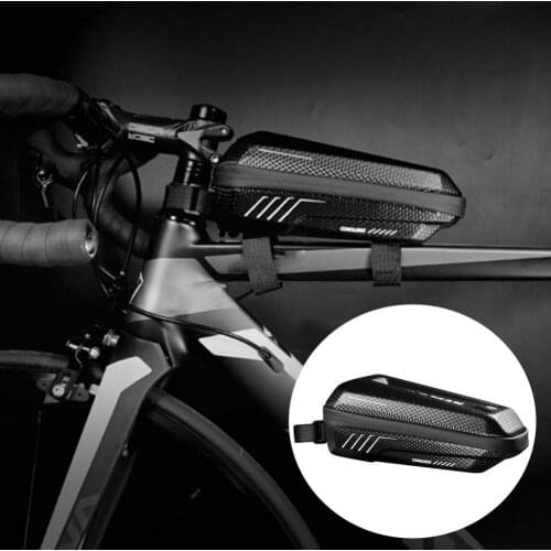 1L Top Tube Frame Bag Fastener Tape Multiple Protection Rain-proof Double-headed Streamlined Three-dimensional Shape Bike Bag