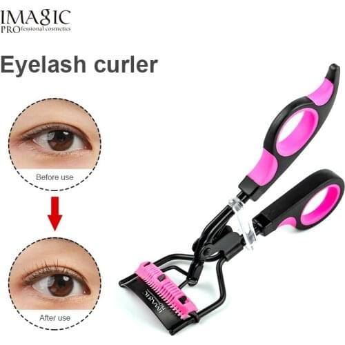 1pcs Comb Eyelash Curler Professional Eyelash Curler Folding False Eyelashes Auxiliary Eyelash Curling Clip Small Makeup Tools