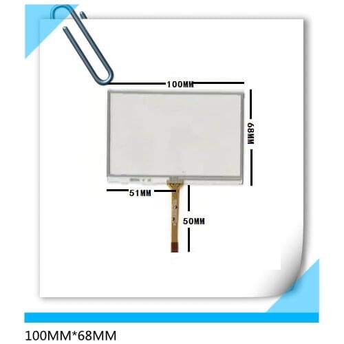 100*68 4.3 inch four wire resistance touch screen 100mm*68mm digital universal XWT554