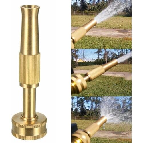 3/4inch High Pressure Hose Pipe Brass Spray Head Garden Watering Sprayer Nozzle