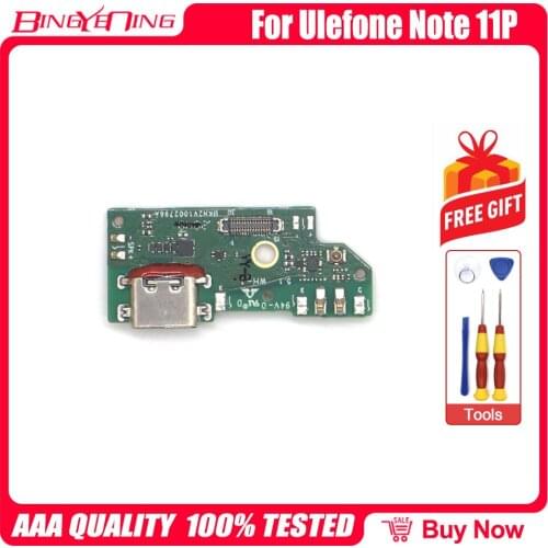 BingYeNing New Original For Ulefone Note 11P USB Charging Dock jack plug connector socket Port USB Port Charging Board