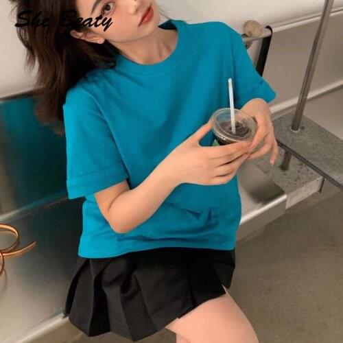 Cechy Daisy Women's Plain T-shirts