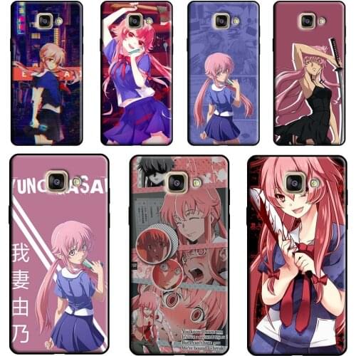 Future Diary Yuno Case For Samsung A9 A8 A6 A7 J8 2018 A3 A5 J4 J6 Plus J1 J3 J5 J7 2017 2016 Phone Cover