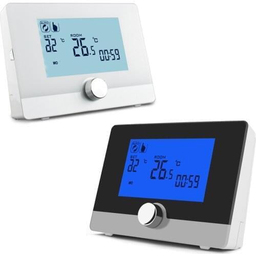 Water heating manifold digital programmable boiler home thermostat