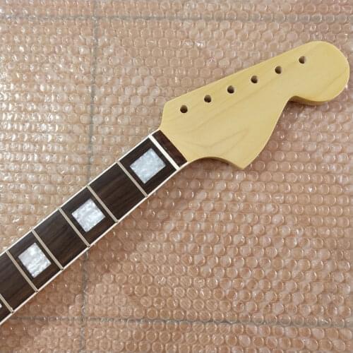 JI YIN 21 frets vintage Maple guitar Neck Rosewood Fingerboard for Strat style big head