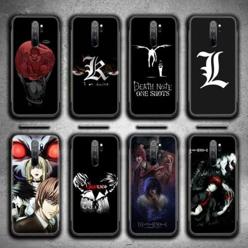 HOTCASHOP Anime Manga Death Note Ryuk Phone Case for Redmi 9A 8A 7 6 6A Note 9 8 8T Pro Max Redmi 9 K20 K30 Pro
