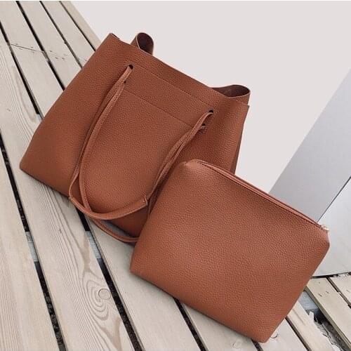 Fashion PU Leather Handbag Ladies bags Big Tote Bags for Women Shoulder Bag Large Womens Handbgs and Purses Composite bags