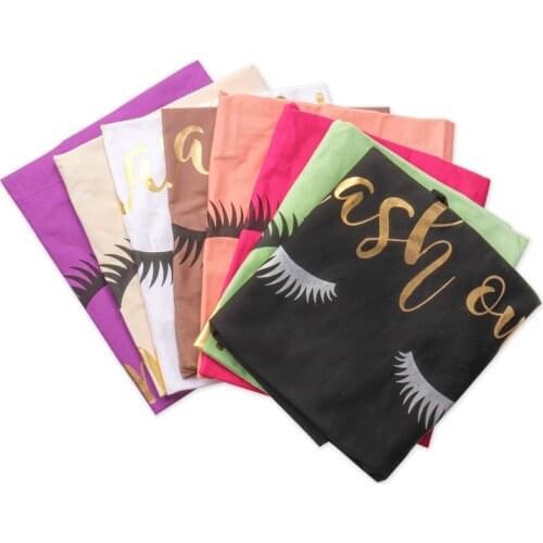 Fashion Eyelash Love Bronzing Cotton Apron Women Adult Bibs Home Cooking Baking Coffee Shop Cleaning Aprons Kitchen Accessories