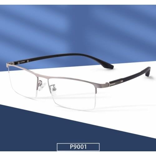 Glasses Frame Half Rimless Optical Eyeglasses Frame Prescription Eyewear Glasses Spectacles Men Business Spectacles
