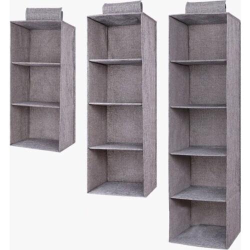 Wardrobe Hanging Storage Bag Interlayer Drawer Type Clothes Hangers Holder Portable Organizer Hanging Closet Organizer New