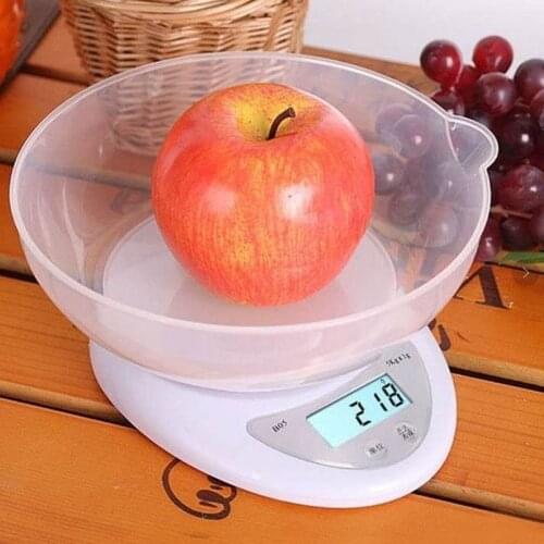 5kg/1g 1kg/0.1g Portable Digital Scale LED Electronic Scales Postal Food Measuring Weight Kitchen LED Electronic Scales