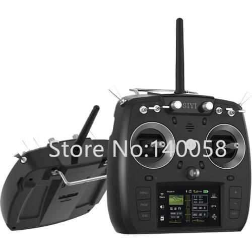 SIYI FT24 2.4G 12CH 15KM remote radio transmitter with mini receiver, suitable for TBS Crossfire/Frsky R9M RF module FPV drone