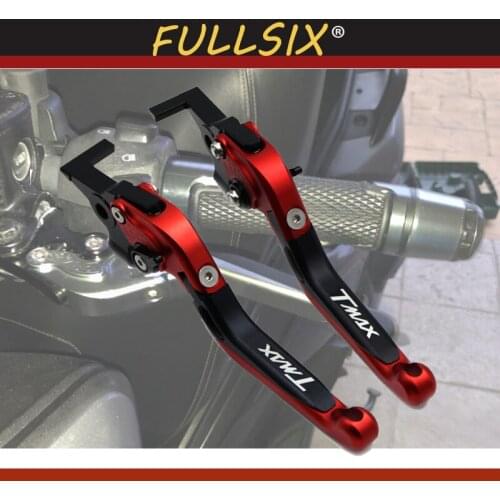 Motorcycle Adjustable Brake Clutch Levers for TMAX500 2010-2011 TMA530 2012-2016 TMAX530 SX/DX 2017-2018 Folding Extendable
