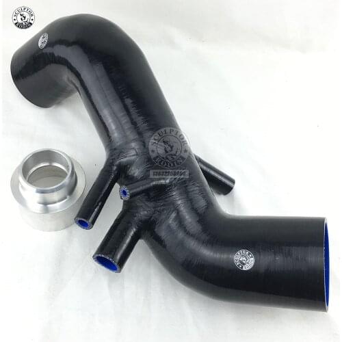 Silicone Hose SILICONE TURBO INTAKE PIPE FOR AUDI S3/TT SEAT LEON CUPRA BAM AMK 80mm 3" KO4 TURBO (1Pcs)Red/Blue/Black