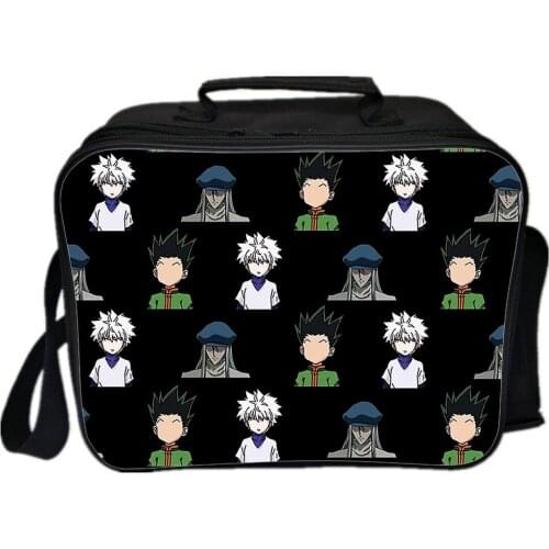 Hunter X Hunter Lunch Bag Anime Harajuku Customize Boys Girls School Lunch Box Office Worker Working Lunch Bags
