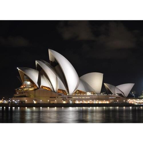 Vinyl Custom Photography Backdrops Prop Famous buliding and Secnery Photography Background PI20222-02