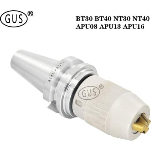 High-quality BT30 BT40 NT30 NT40 APU08 APU13 APU16 Self-tightening Drill Connect Drill Clamp Machining Center Tool Handle