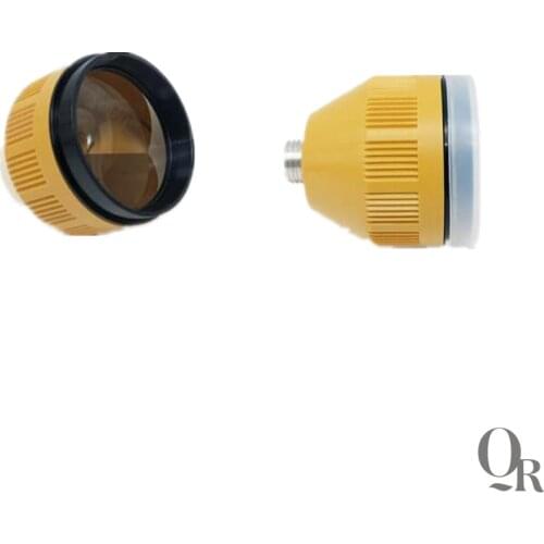 High Quality Repleace 64mm Yellow Prism Replace For TOPCON NIKON SOUTH PENTAX total station with Aluminum Stud Thread M20