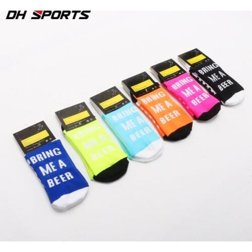 DH-16 SPORTS Funny Running Socks Professional Sports Socks Women Men Stylish Cycling Compression Camping Climbing Sock 38-45