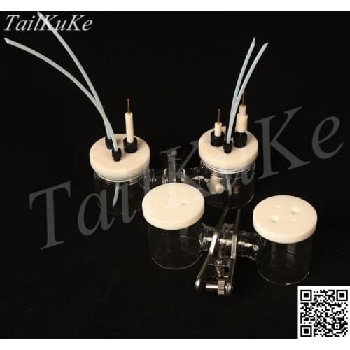 H-type Replaceable Membrane Sealed Electrolytic Cell/three-electrode Electrochemical Customized Electrolytic Cell