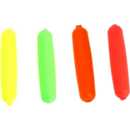 10Pcs Fishing Float Bobber Floating Foam Oval Indicator Fish Accessories Tackles E56D