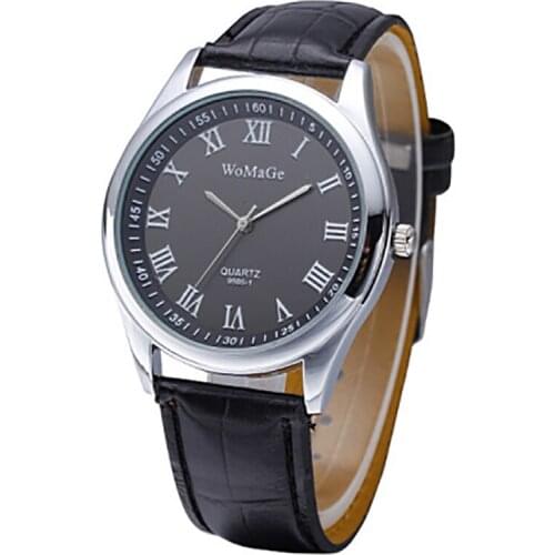 2020 New Fashion Women Watch Luxury Brand Quartz Watches Leather Strap Business Mens Watch Military Clock Reloj Mujer Hombre