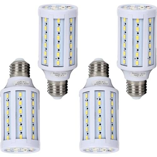 4pcs High Bright Photography Lighting Bulbs for Photo Studio Daylight LED 20W 6000-6500K 110V-220V Photographic Lamps