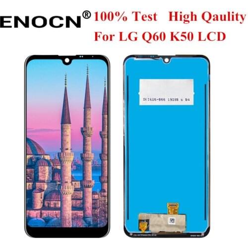 6.26''For LG Q60 K50 K12 Max LMX520BMW LMX520EMW K12 Prime K40S K50S LCD Display+Touch Screen Digitizer Assembly