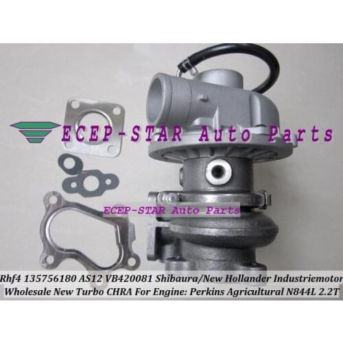 Free Ship RHF4 135756180 13575-6180 AS12 VA420081 Turbo for SHIBAURA Industriemotor For New Hollander N844L N844LT N844L-T 2.2T