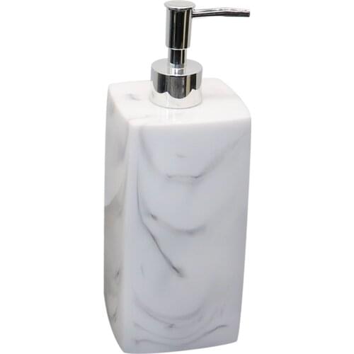 Resin Soap Dispenser Hand Lotion Body Wash Bottle Container Restroom Bottles