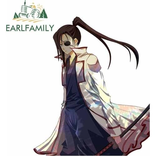 EARLFAMILY 13cm x 10.6cm For GINTAMA Car Stickers Fashion Decal Car Door Protector Graffiti Sticker Scratch-Proof Decoration