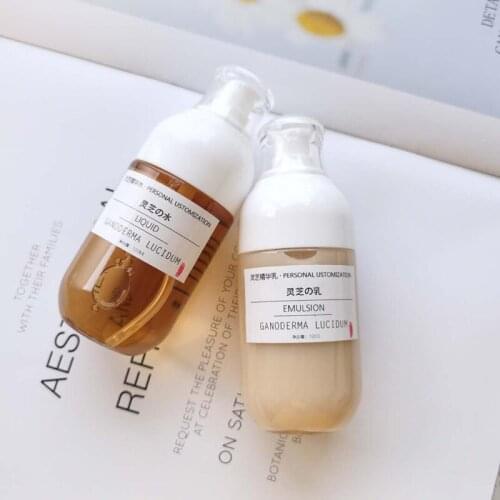 Ganoderma Lucidum Milk Essence Lotion Toner Facial Skinfood Glossy Ganoderma 120g Toner Face